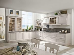 Cucina a vista 20 cucina stosa bianca classica
