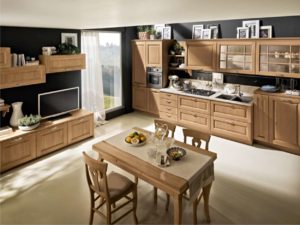 Cucina a vista 8 cucina classica rovere