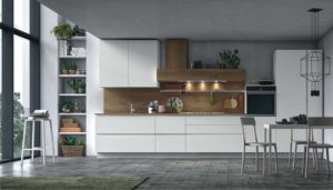 Cucina a vista 3 cucina infinity bianca