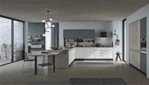 Cucina a vista 31 cucina infinity penisola