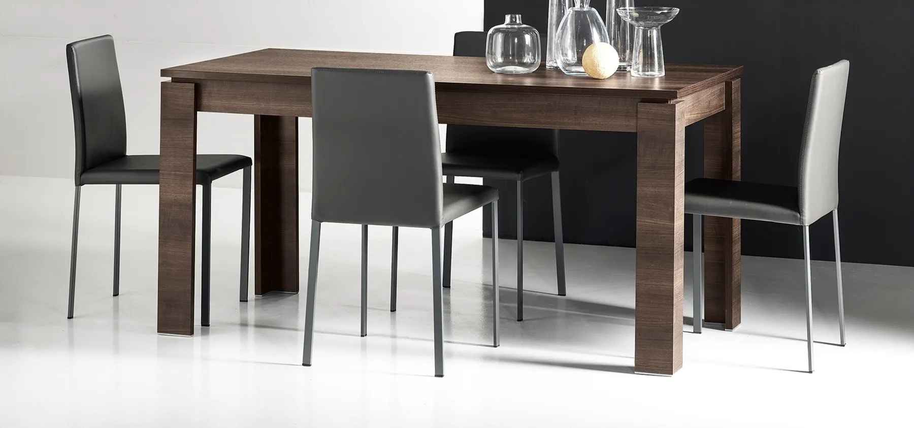 Tavoli da cucina 22 Tavolo interamente in legno modello Manhattan