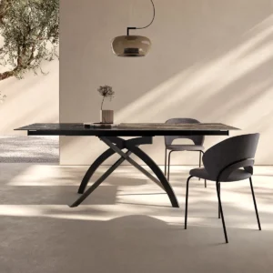 Tavolo moderno Milano con piano in Neolith