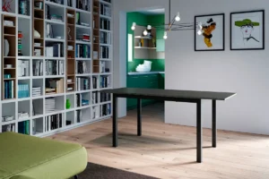 Tavolo rettangolare Plutone scuro